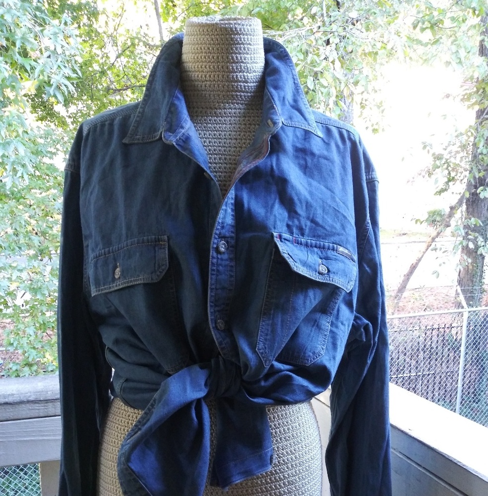 Eddie Bauer Jean Chambray Shirt